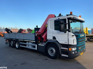 Scania P 2017 - 320 Euro 6 HMF 26 Tonmeter laadkraan obrazek 9