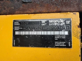Cat N/A 2015 - 352 FL UHD 30m boom incl normal boom image 22