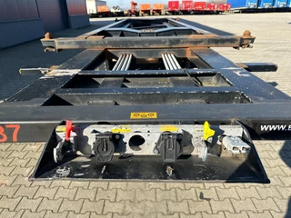 Van Hool N/A 2003 - 20FT Tipping-chassis (20 degrees tipping angle, 24V operated) / ADR (EX/II, EX/III, FL, AT) / SAF discbrakes / 2 liftaxles / NL-chassis imagen 10
