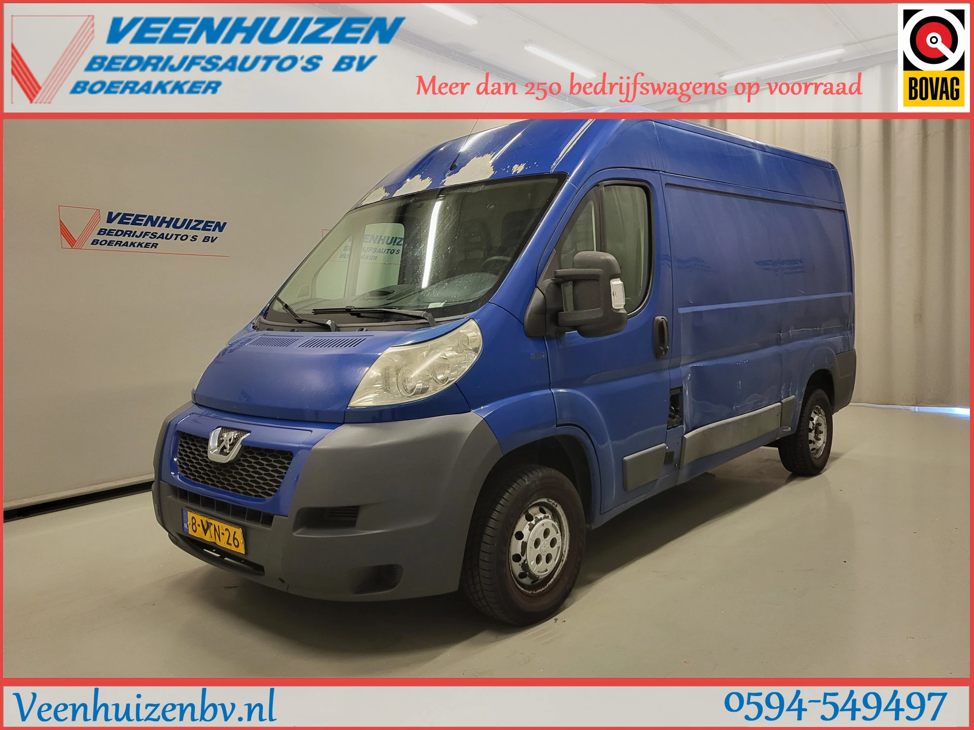 Peugeot Boxer 2012 - 2.2HDI L2/H2 Apk tot 27-3-2027! afbeelding 1