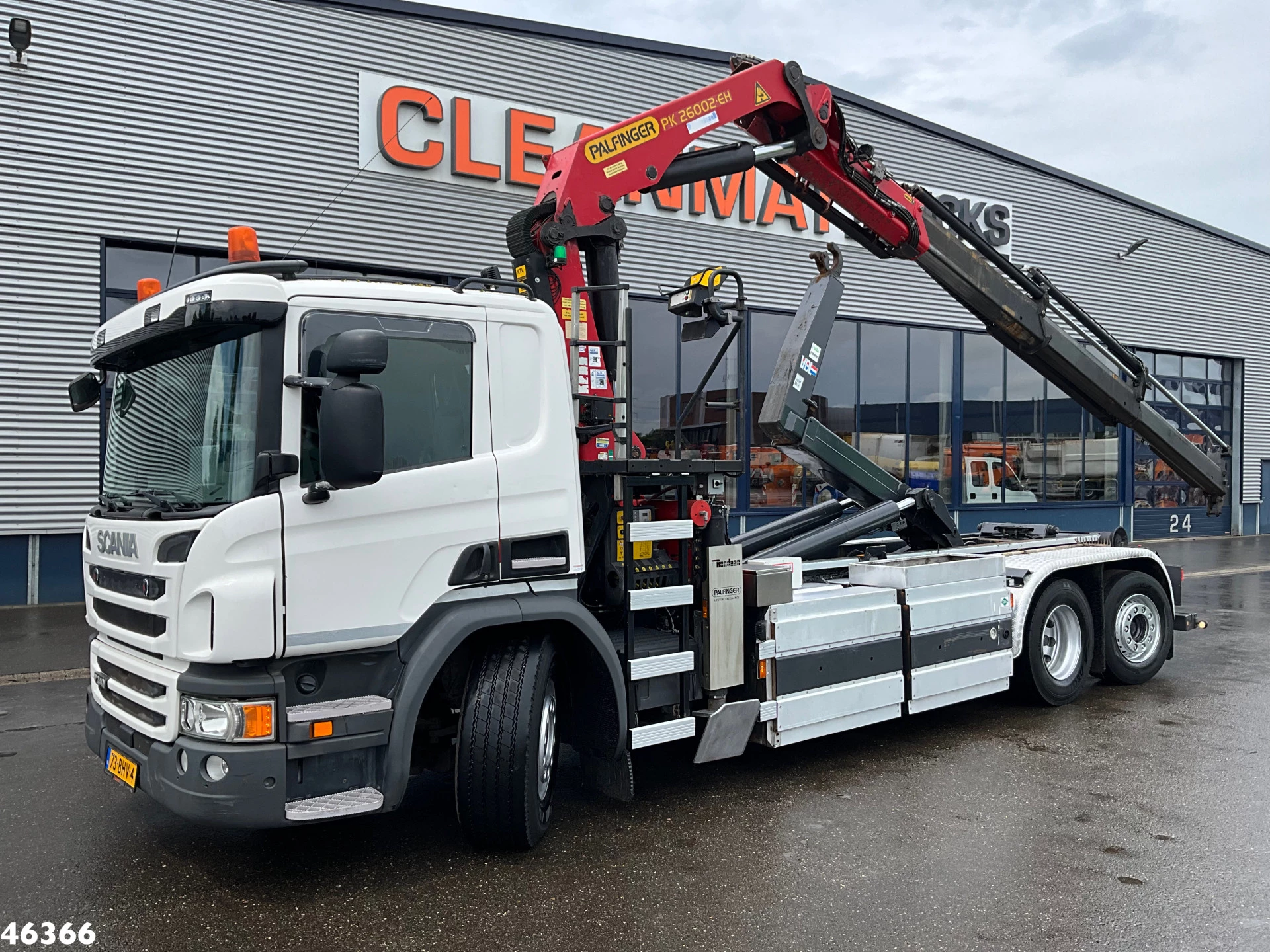 Scania P 2016 - 340 CNG Euro 6 Palfinger 26 Tonmeter laadkraan Just 255.592 km! obrázek 1