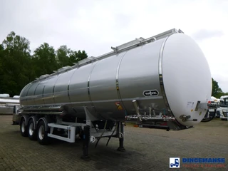 Van Hool Food tank inox 36 m3 / 4 comp + pump 2014 image 2 thumbnail