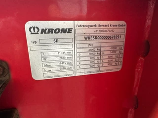 Krone N/A 2015 - 40FT HIGH CUBE / BPW / DRUMBRAKES / NL-CHASSIS / APK:  11/2026 bild 36