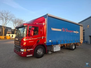 Scania P 2015 - P280 / CURTAIN SAILS / PLATFORM / FRIDGE / NAVI / AUTOMATIC / EURO-6 / 2015 te koop