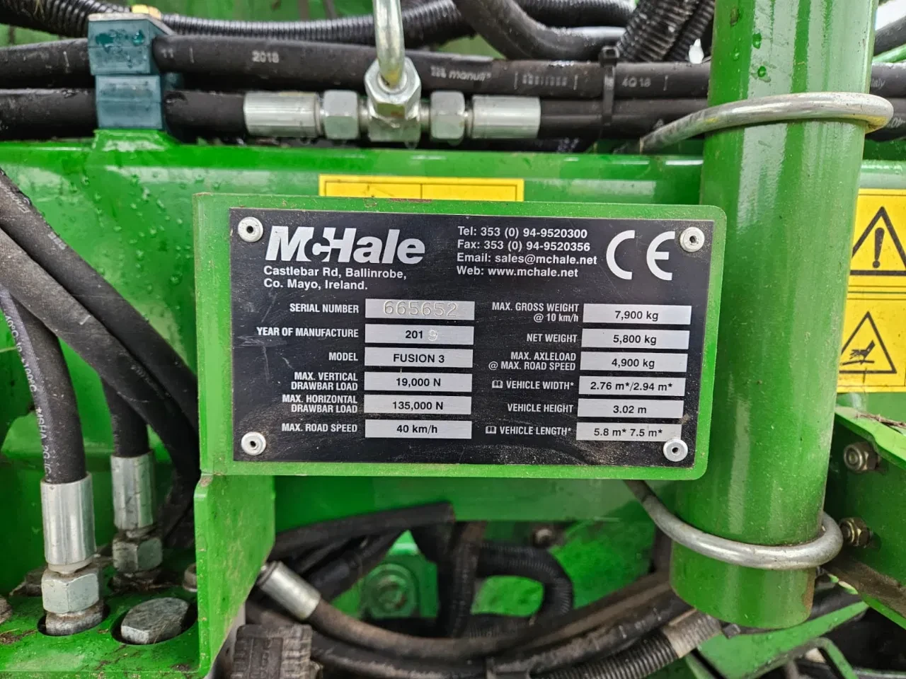 McHale 2019 - Fusion 3 plus, bj 2019, balenstand 21157 afbeelding 37