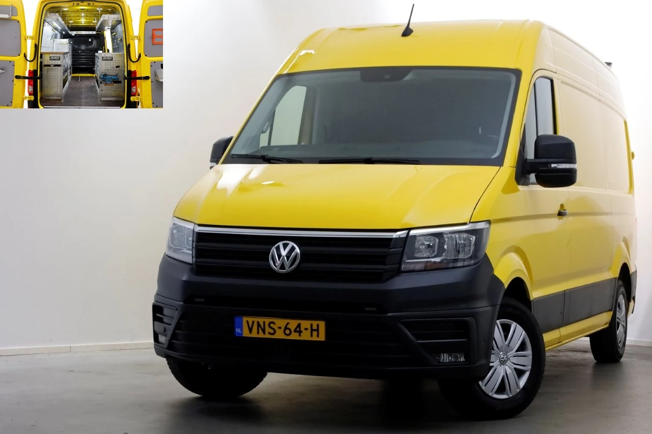 Volkswagen Crafter 2022 - 35 2.0 TDI 140pk L3H3 (L2H2) Highline Servicewagen Inrichting/230V/Standkachel 02-2022 afbeelding 1