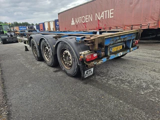 Van Hool 3B2018- 40 FOOT 2 X 20 FOOT CONTAINER CHASSIS, MB DISC. TUV APK 07-11-2026 2007 - N/A zdjecie 3