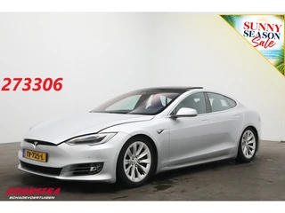 Tesla Model S 2018 - 100D Pano Schuif/kantel Clima Navi Memory Leder SHZ LrHZ Cruise Camera PDC for sale