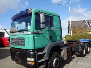MAN TGA 2006 - 33.480 6X4 STEEL SPRINGS MANUAL GEARBOX,AIRCO,RETARDER afbeelding 3 miniatuur