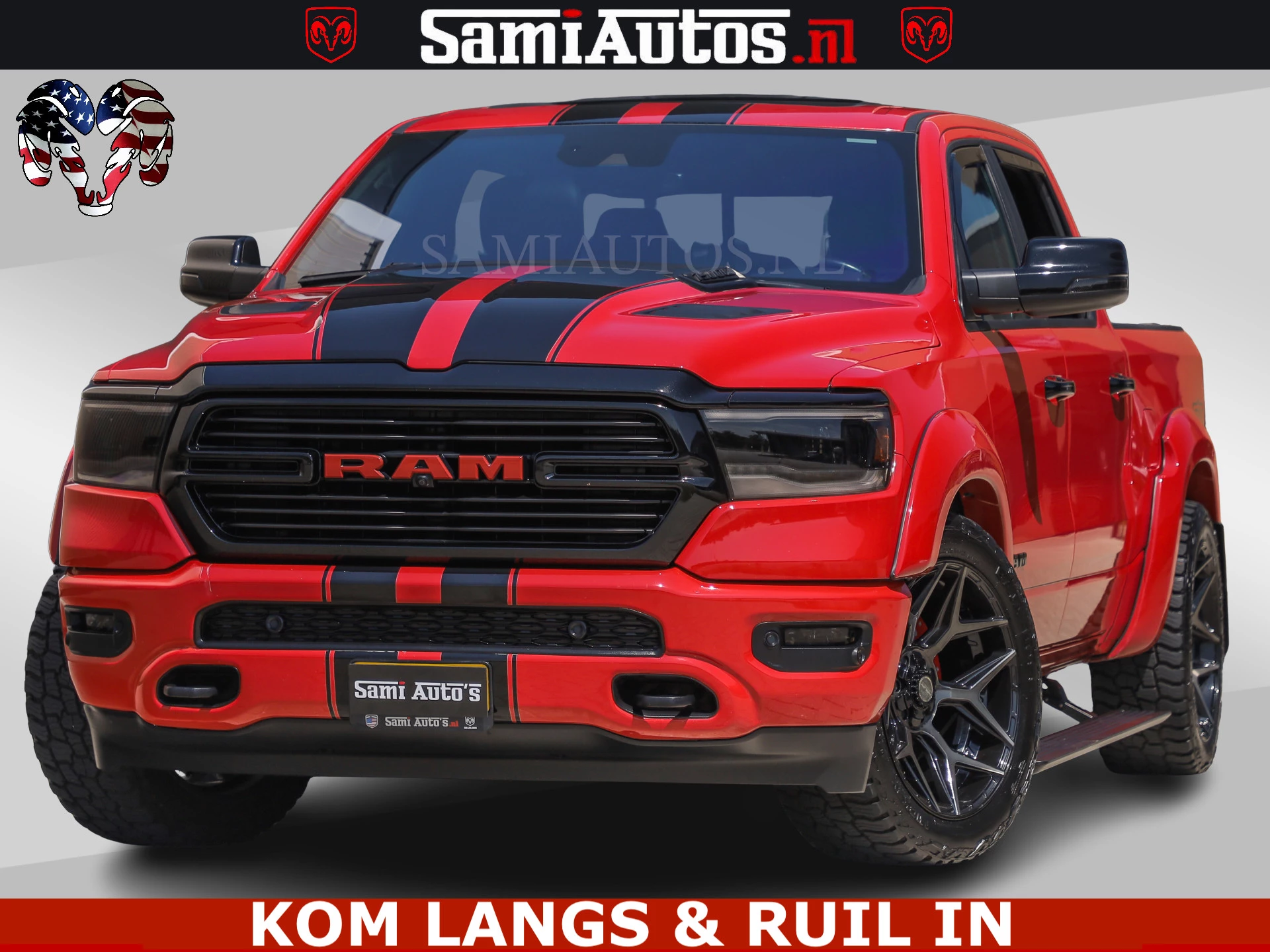 Dodge Ram Pick-Up 2024 - GT TRX PACK | 5.7 V8 HEMI | FLAME RED | HULK PACK | LUCHTVERING | MEGA DIK | DC | afbeelding 1