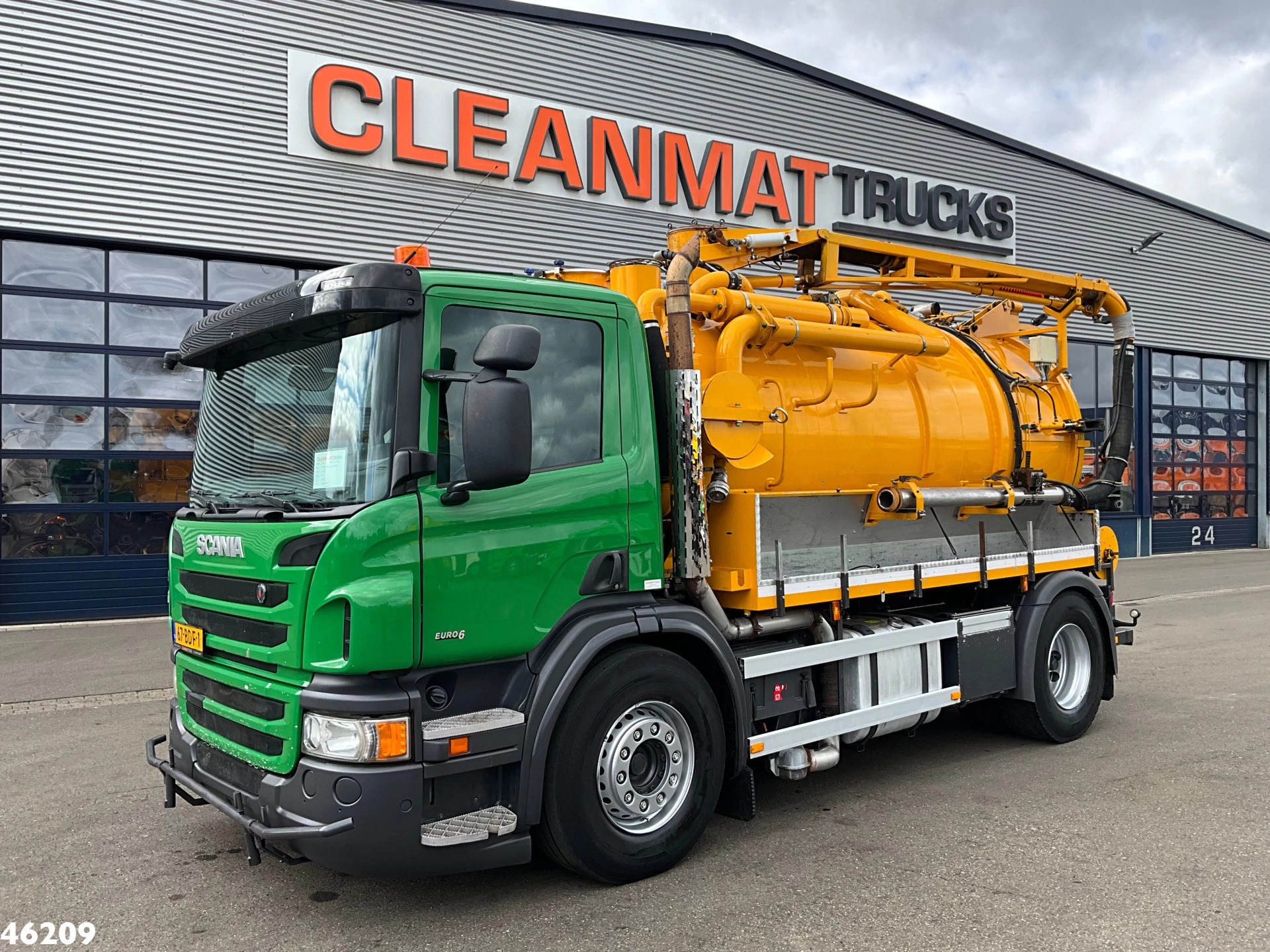 Scania P 2013 - 320 Euro 6 Bekker LaGram 8m³ kolkenzuiger immagine 9