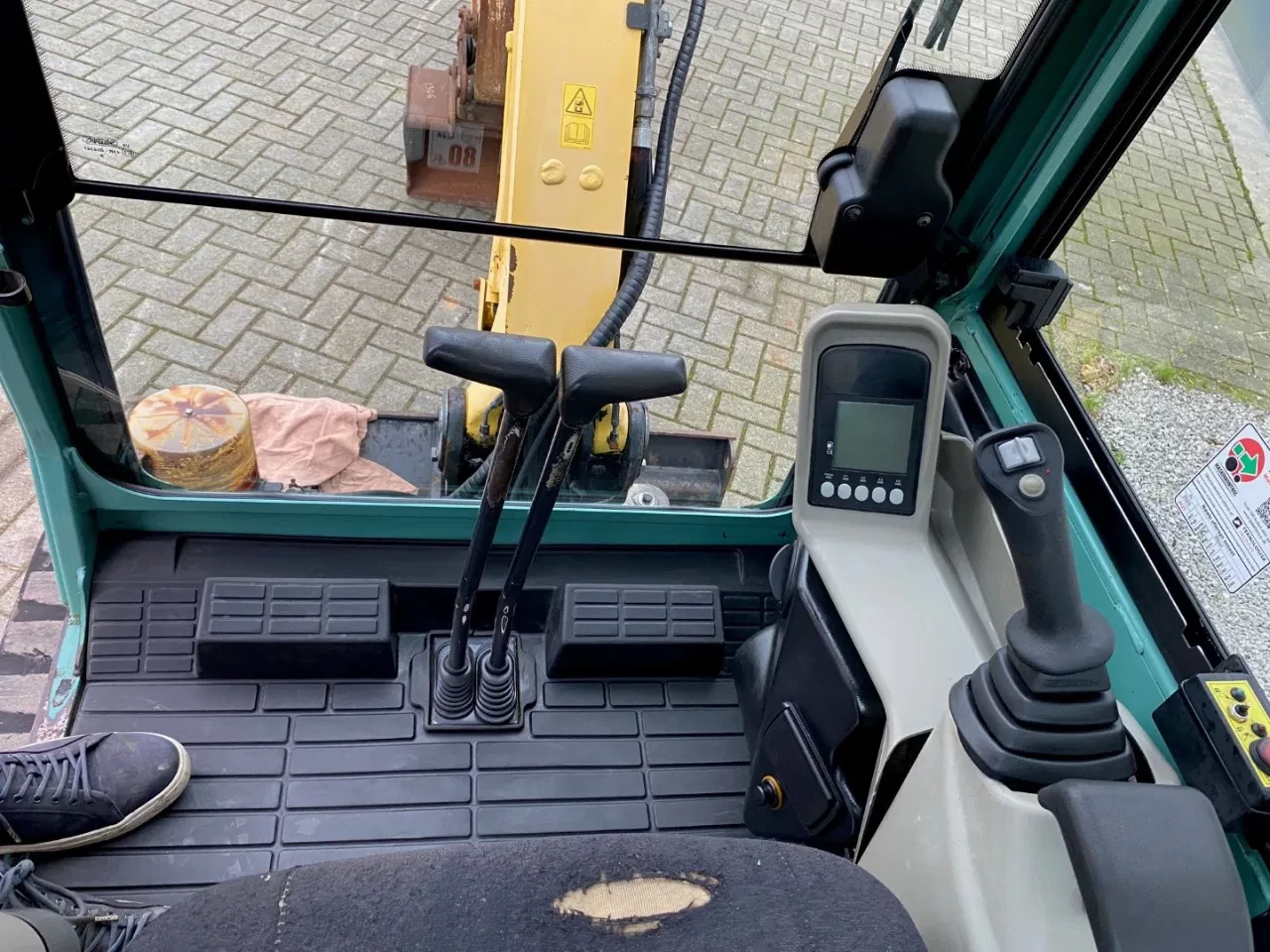 Yanmar 2015 - SV22 mini excavator, central greasing, 2015 year !! afbeelding 15