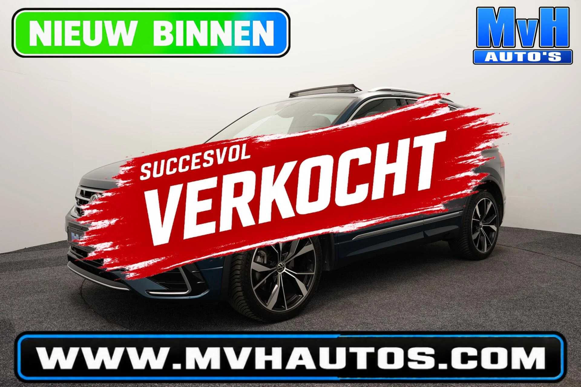 Volkswagen Tiguan 2024 - 1.4 TSI eHybrid R-Line|PANO|STOEL/STUUR.VERW afbeelding 1