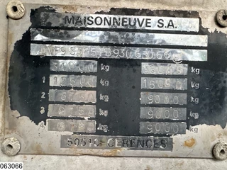 Maisonneuve N/A 1994 - Food 32.700 liter, 5 comp zdjecie 4