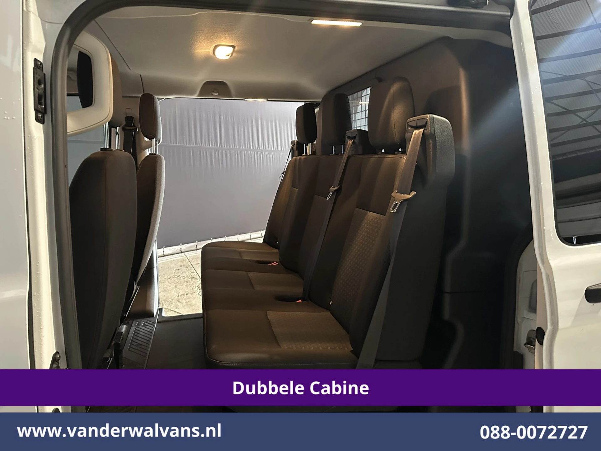 Ford Transit Custom 2021 - 2.0 TDCI 170pk L2H1 Dubbele Cabine Euro6 Airco | 5-Zits | 2x Zijdeur | Camera | Navigatie | image 2