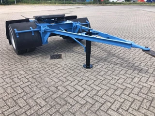 Diversen N/A - Enkel as Dolly 10T - Blauw  "Groenewegen" - Schotelhoogte: 100 cm image 1
