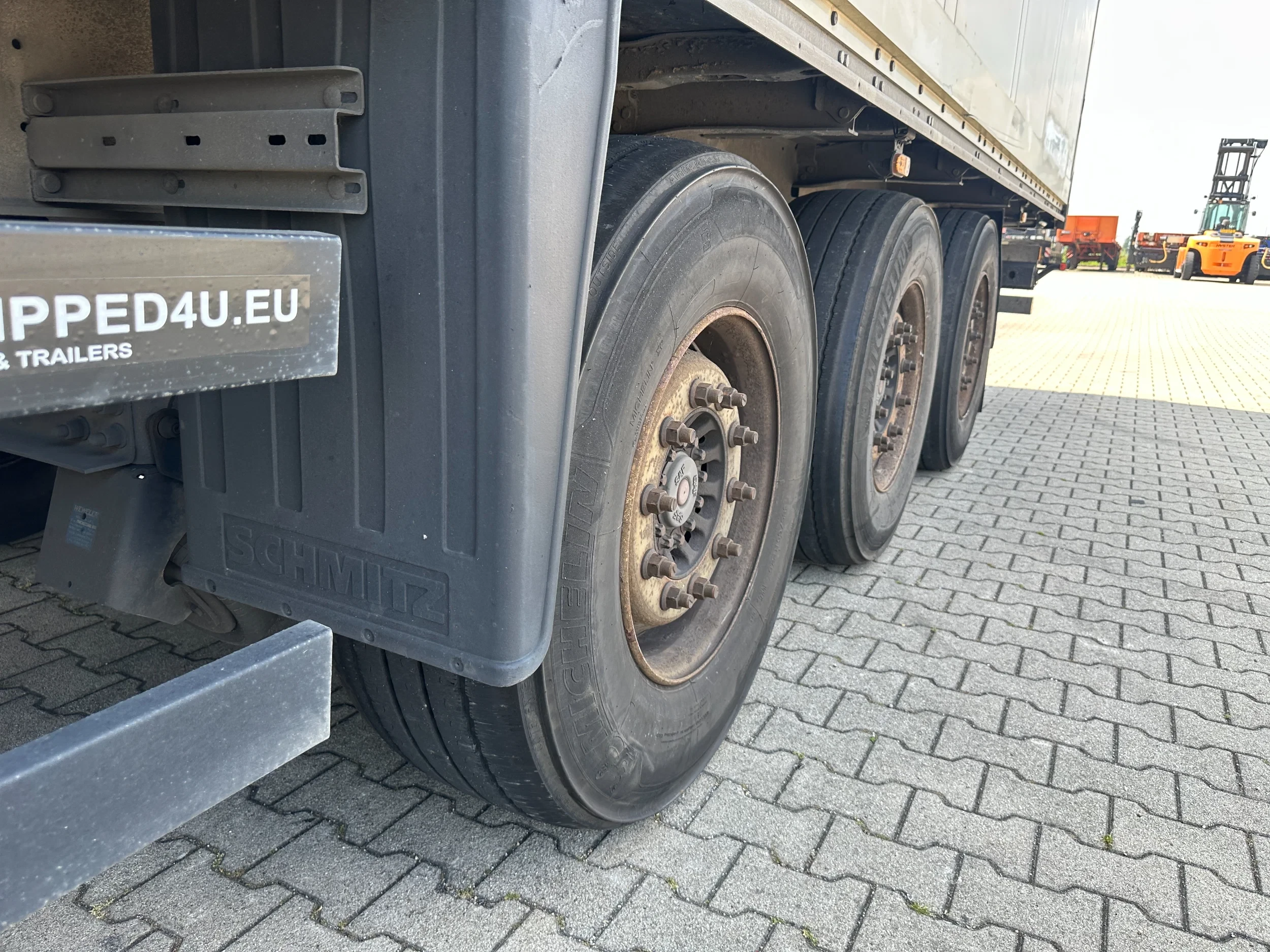 Schmitz Cargobull 2008 - SKO24 / SAF DISC / 2x LIFTAXLE / GALVANIZED / NL-TRAILER Bild 26
