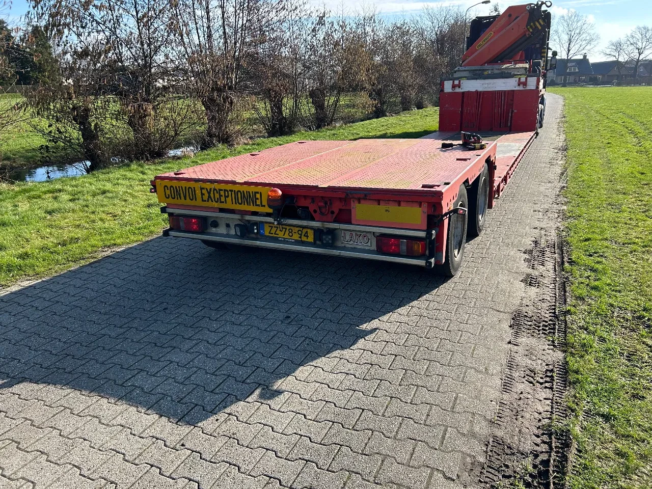 Lako 2007 - | SPECIAL TRAILER | PALFINGER 42502 | FULL STEERING | 14050 MM BED | obrázek 14