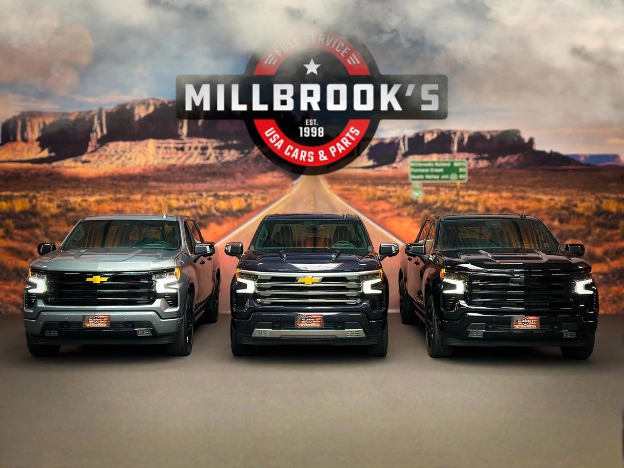 Chevrolet Silverado 2024 - USA High Country 6.2 V8 420 PK, zdjęcie 1