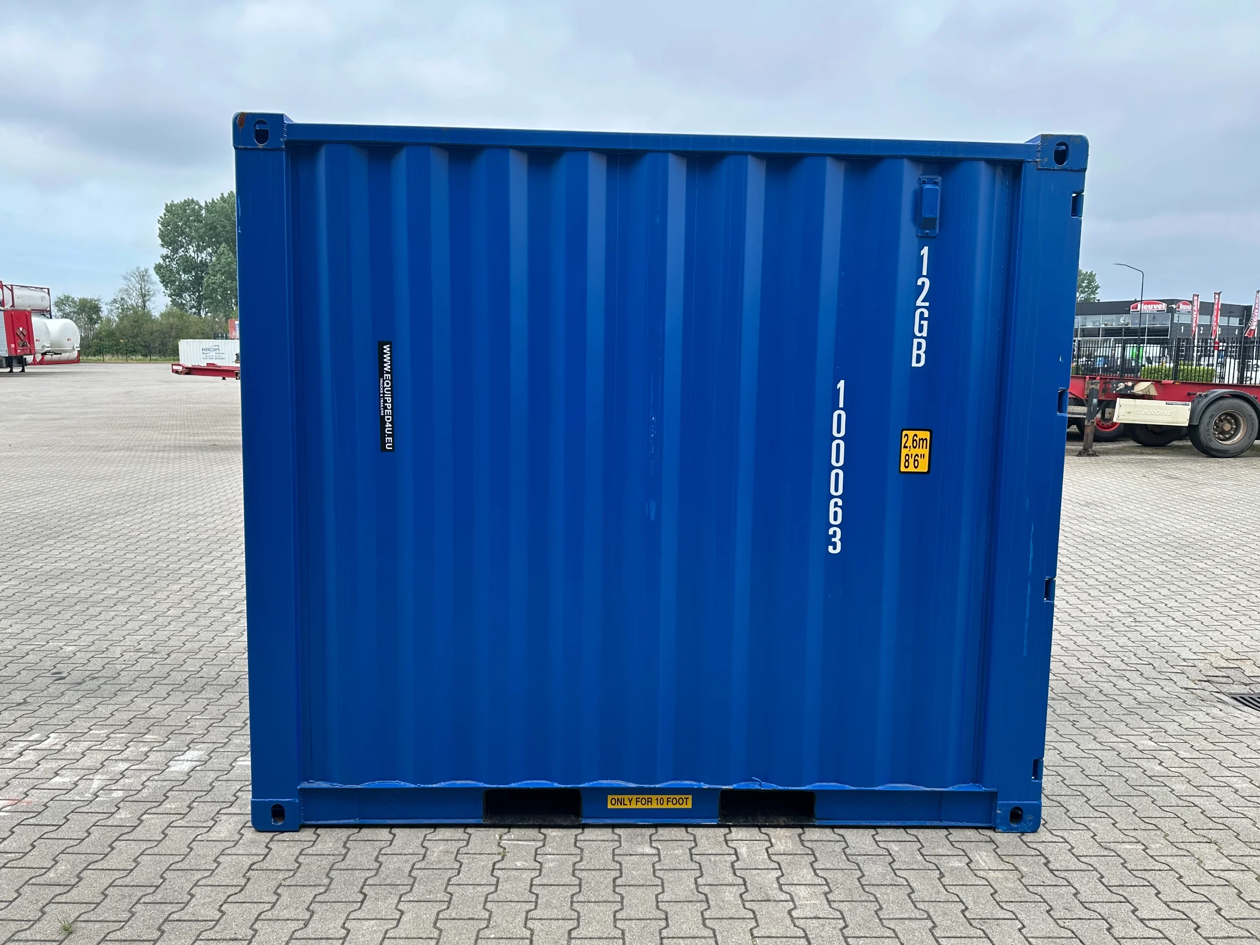 2026 - NEW (ONE-WAY) 10FT DV CONTAINER STANDARD afbeelding 5
