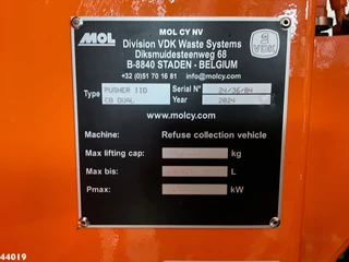 MAN TGS 2024 - 26.360 VDK 21m³, 2 compartimenten + weighing system obrazek 16