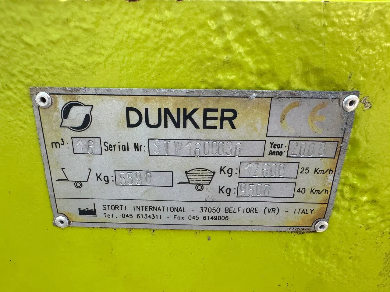 Storti Dunker 2008 - TW 160 afbeelding 14