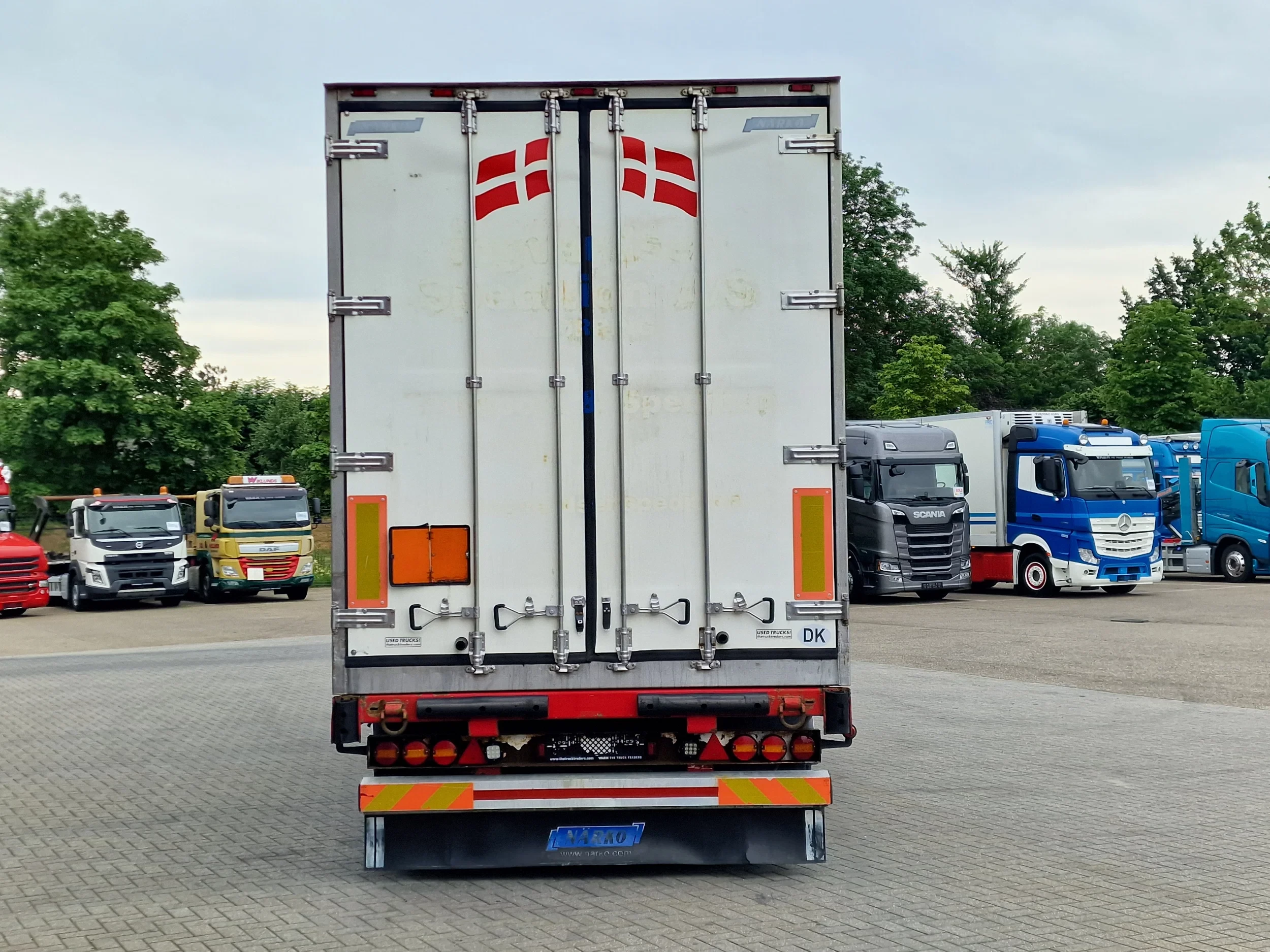 Mercedes-Benz Actros 2019 - 2553 6x2 - Thermoking frigo - Loadlift + Narko trailer 3 axle изображение 37