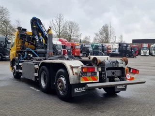 DAF CF 2002 - 250 6x2*4 - Hooklift - HIAB 102 Crane - Manual gearbox - Steering axle - Euro 3 image 30