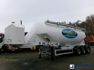 Feldbinder Powder tank alu 40 m3 / 1 comp + compressor 2011 en venta