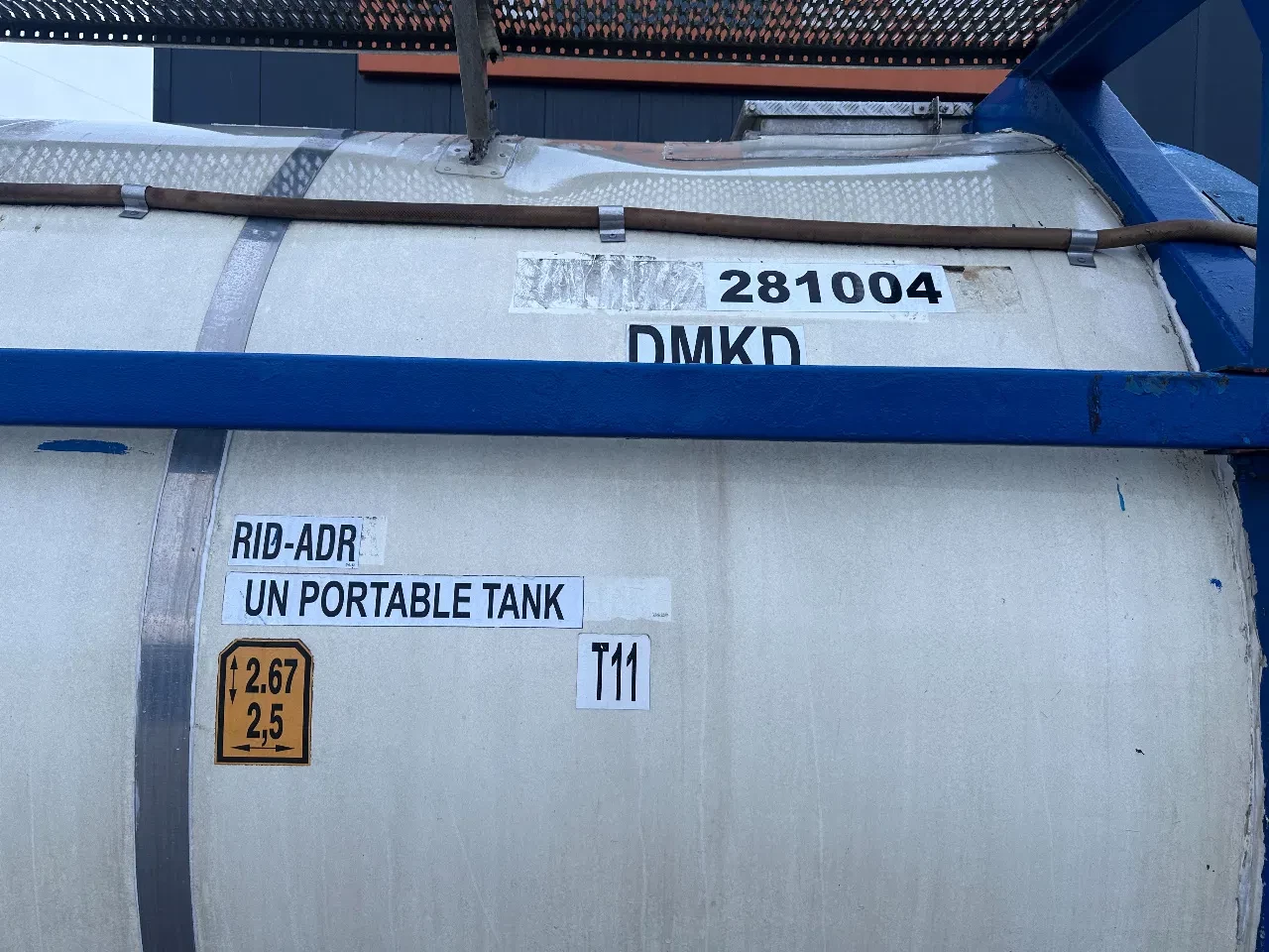 Van Hool 2003 - 20FT SWAPBODY 28.095L UN PORTABLE T11 ADR/CSC: 05-2028 obrázek 13