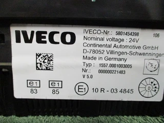 Iveco Stralis - 5801454398 INSTRUMENTENPANEEL HI WAY afbeelding 3 miniatuur