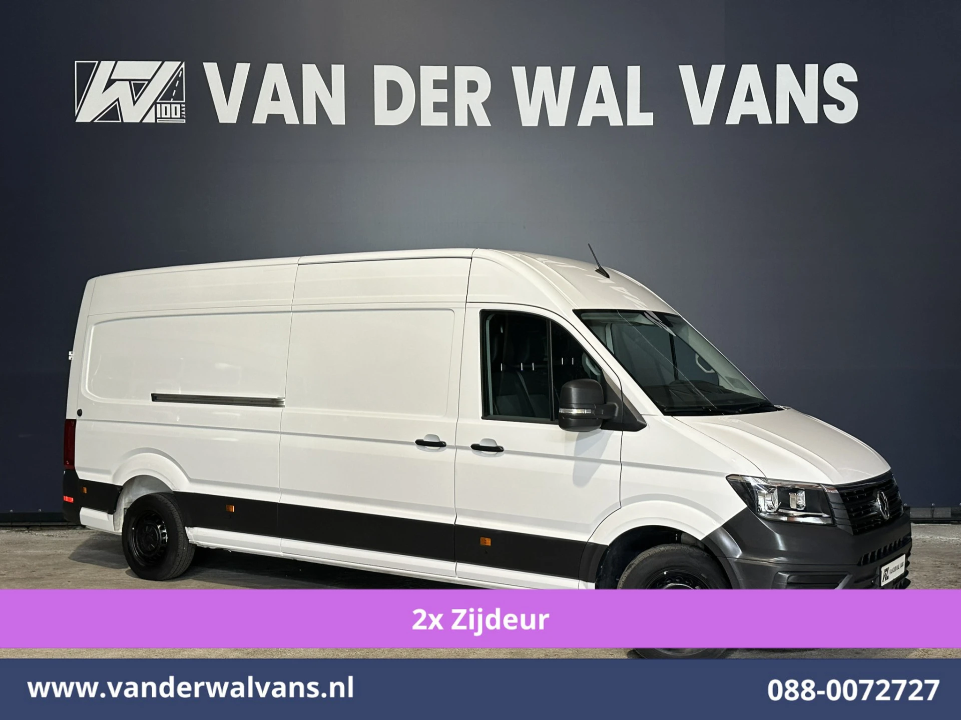 Volkswagen Crafter 2022 - 2.0 TDI 141pk L4H3 L3H2 Euro6 Airco | 2x zijdeur | Camera | Apple Carplay | Android Auto afbeelding 1