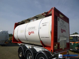 M1 Engineering Food tank container inox 20 ft / 25 m3 / 1 comp 1997 obrázek 3 náhled