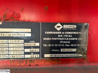 Samro N/A 2007 - open laadbak Palfinger PK 15500 Roller crane bild 4