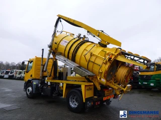 DAF LF 55.220 4X2 RHD Whale vacuum tank 8.1 m3 2013 imagem 3 miniatura