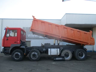 MAN 35.414 2003 - , 8x4 , ZF Manual , EURO 3 , 3 way tipper , Spring suspension obrazek 2