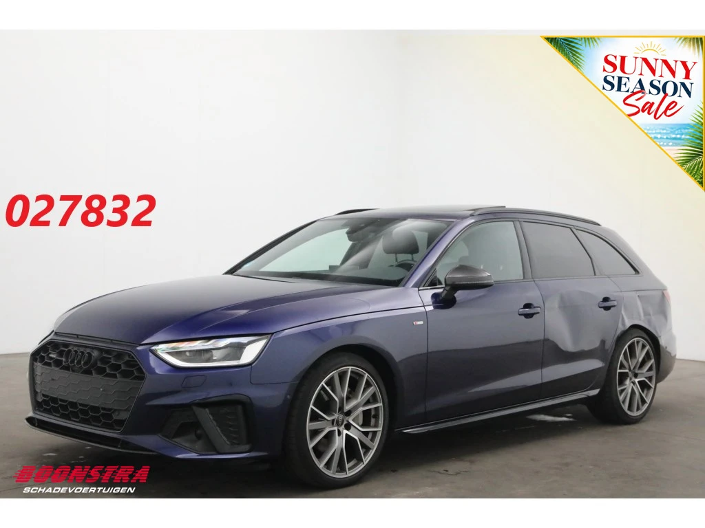 Audi A4 2022 - Avant 40 TDI Quattro S edition Competition Pano LED ACC B&O 360° Memory AHK afbeelding 1