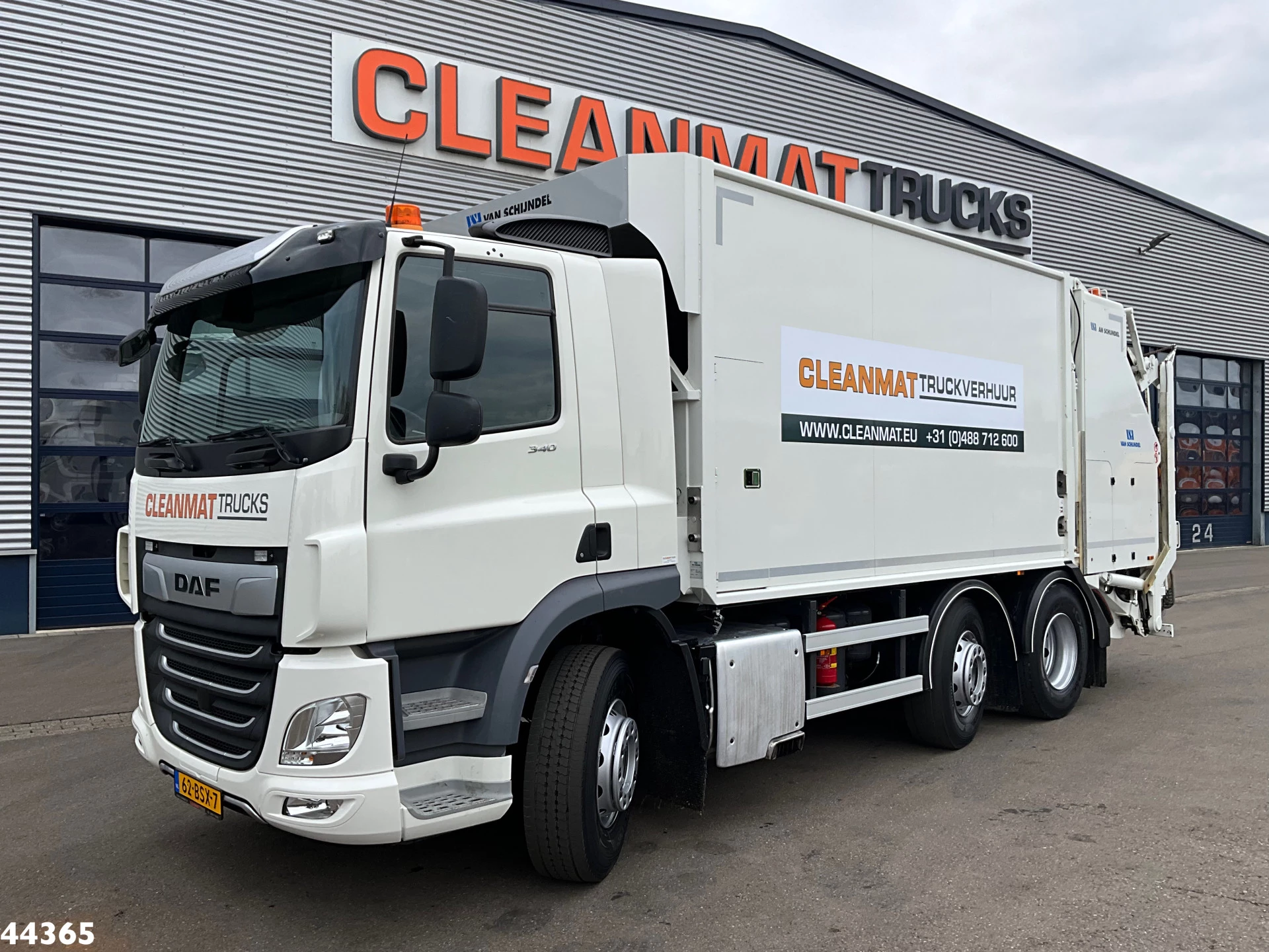 DAF FAG CF 340 Euro 6 Geesink/Van Schijndel 20m³ 2022 image 1
