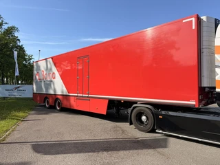 DRACO 2009 - bloemen verkoop trailer / race oplegger for sale