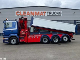 Scania R 2013 - 560 V8 8x4 Retarder Hiab 24 Tonmeter laadkraan afbeelding 3 miniatuur