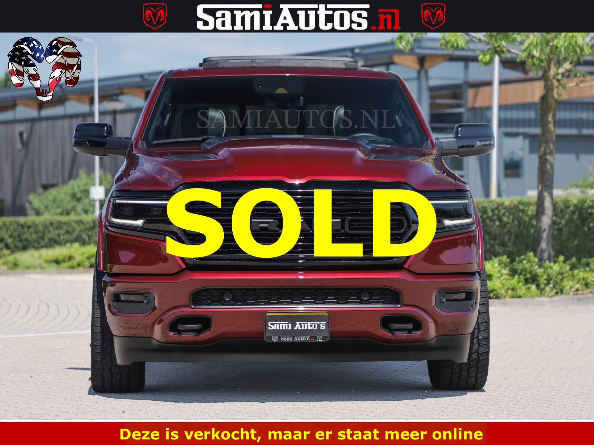Dodge Ram Pick-Up 2024 - DELMONICO | LIMITED NIGHT 5.7 V8 | BOM VOL | HUD | LUCHTVERING | MEEST LUXE DUBBELE CABINE | 5 PERSOONS | obrázek 2