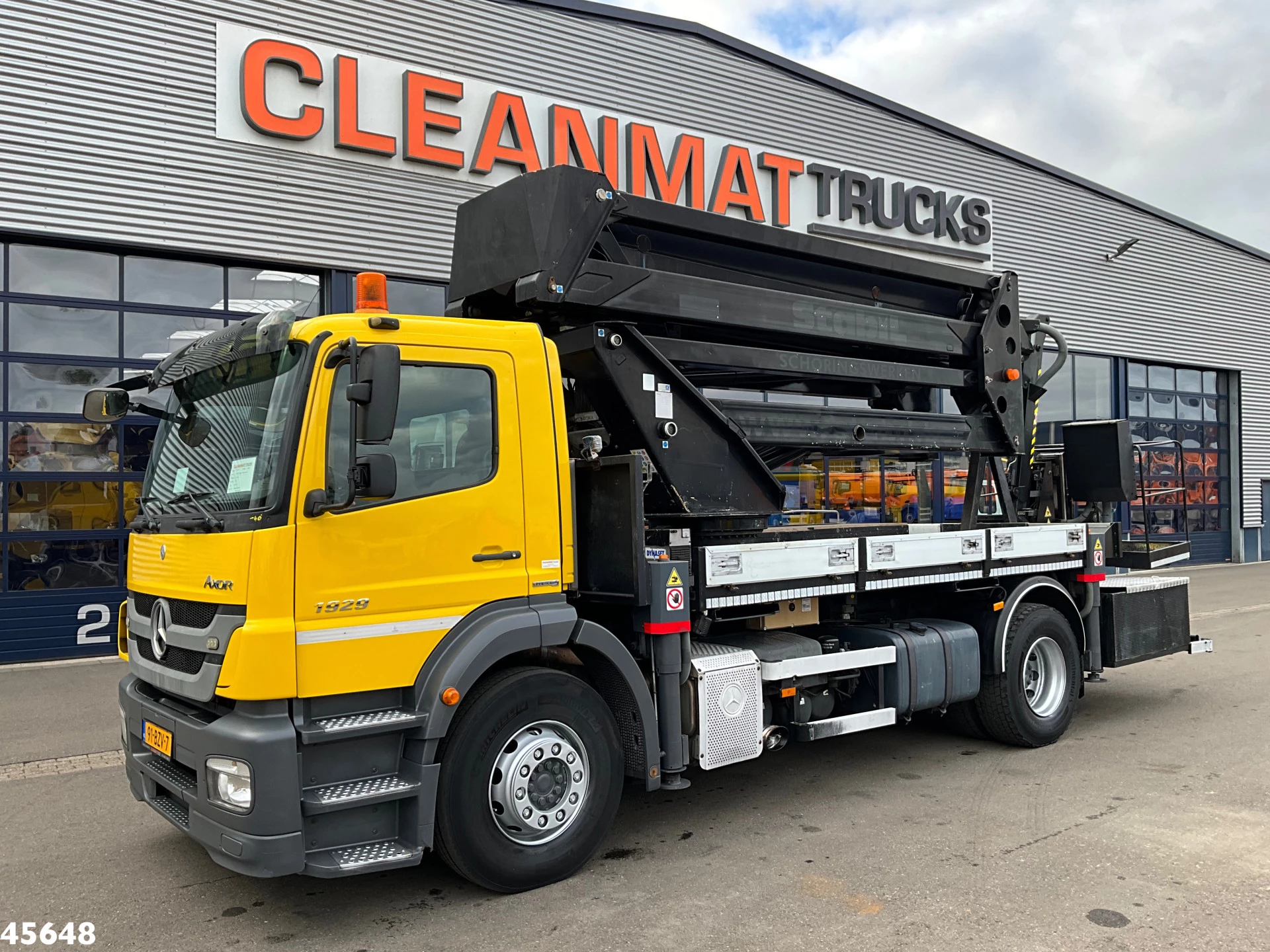 Mercedes-Benz Axor 1828 GSR 32 Meter hoogwerker met Jib 2012 afbeelding 8