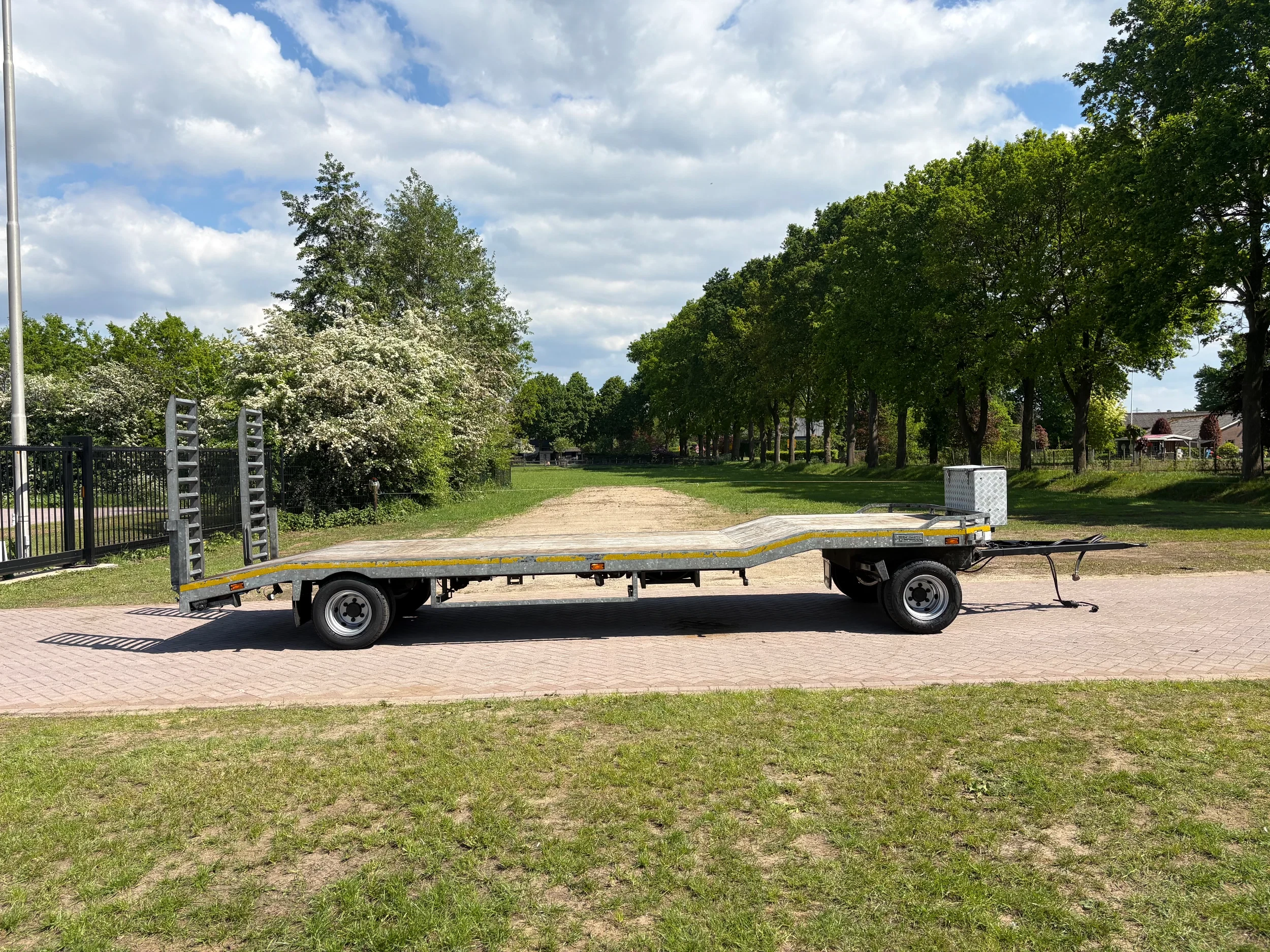 Veldhuizen HS 52-9 2010 - Aanhanger schamelwagen 8 ton изображение 1