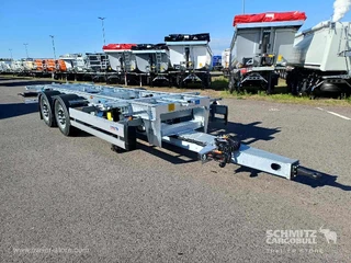Schmitz Cargobull Zentralachsanhänger Wechselfahrgestell Standard afbeelding 1 miniatuur