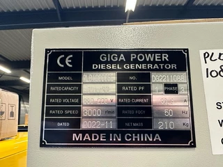 Giga power PLD12000SE 10 kVA silent generator 2022 - N/A image 7