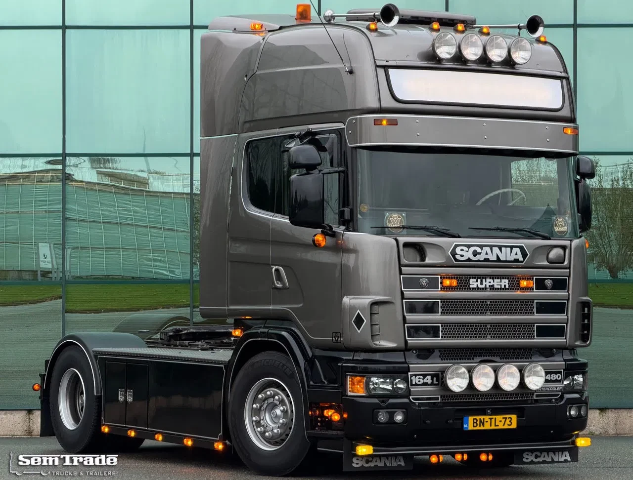 Scania R 2003 - R164-480 V8 KING RETARDER MANUAL GEARBOX SHOWTRUCK COMPLETELY REBUILD UNIQUE CONDITION immagine 6