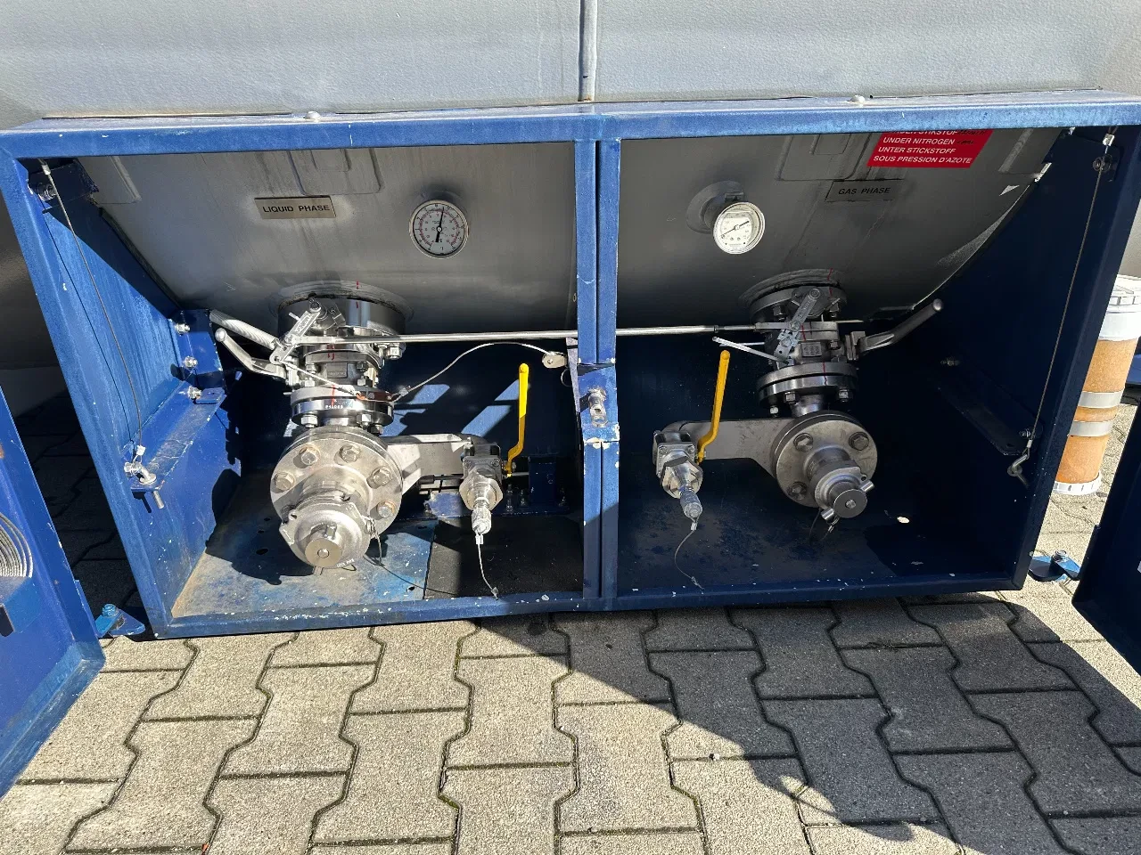 Diversen 2016 - 20FT ISO T50 Gastank / T50 / 25.000L / MAWP: 15,1 bar / 5Y- + CSC-inspection valid till 04-2028 zdjęcie 11