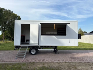 Kuiper PLC 2022 - Be oplegger 5 ton GESLOTEN WURTH inrichting Kast te koop
