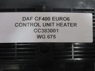 DAF 400 - CF400 CC383001 CONTROL UNIT HEATER EURO 6 obrázek 2 náhled