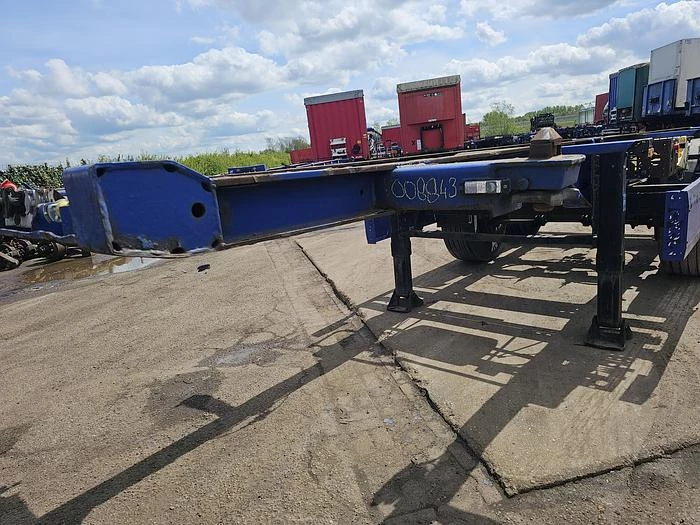 Krone 2 axle | container chassis | steel suspension | Bpw drum. 2009 image 34